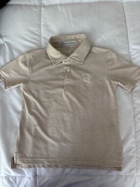 Toddler peach state pride polo